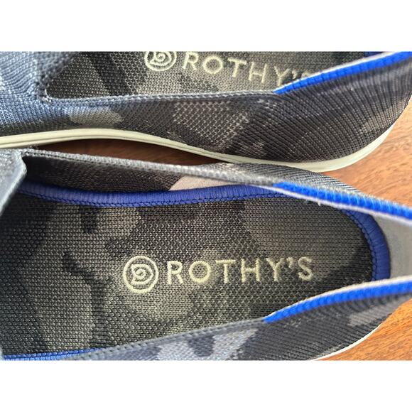 Rothy's The Original Sneakers Slip-On Camo Shoes Womens 9.5 Comfort Washable - Picture 4 of 10